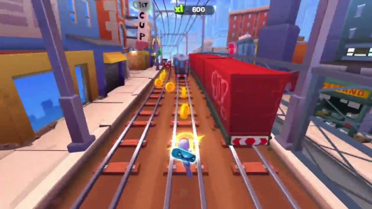 Subway surfers city gameplay