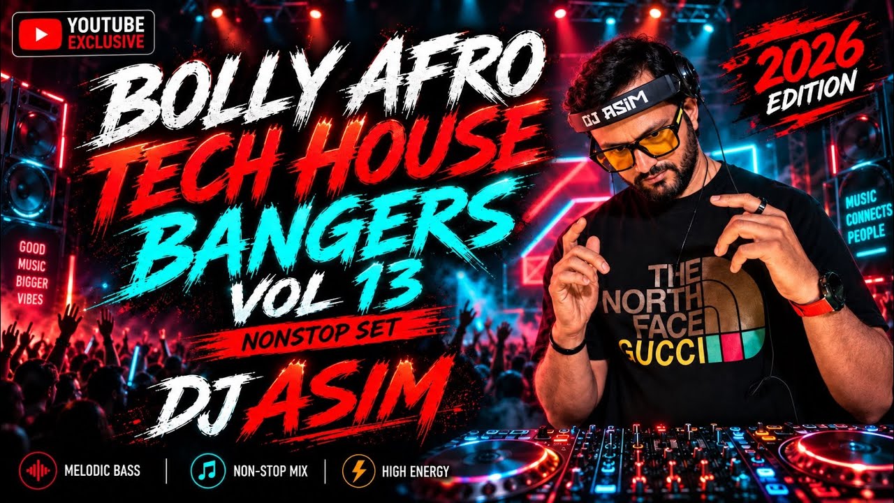 NONSTOP BOLLY AFRO TECH HOUSE BANGERS VOL. 13 🔥 | DJ ASIM 2026 | Bollywood Afro Tech House Mix