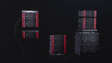 Comprehensive Line Array Solution by Audiocenter Malaysia K LA DSP Active DSP Controlled Line Array