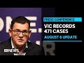 Victoria records 471 new COVID-19 cases as tighter restrictions on workplaces take effect | ABC News