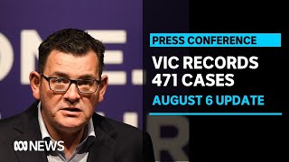 Victoria records 471 new COVID-19 cases as tighter restrictions on workplaces take effect | ABC News
