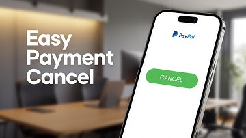 How to cancel a PayPal payment - simple way