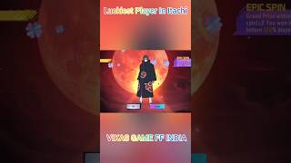 Three Most Luckiest Player In Itachi Event Free Fire VIKAS GAME FF INDIA