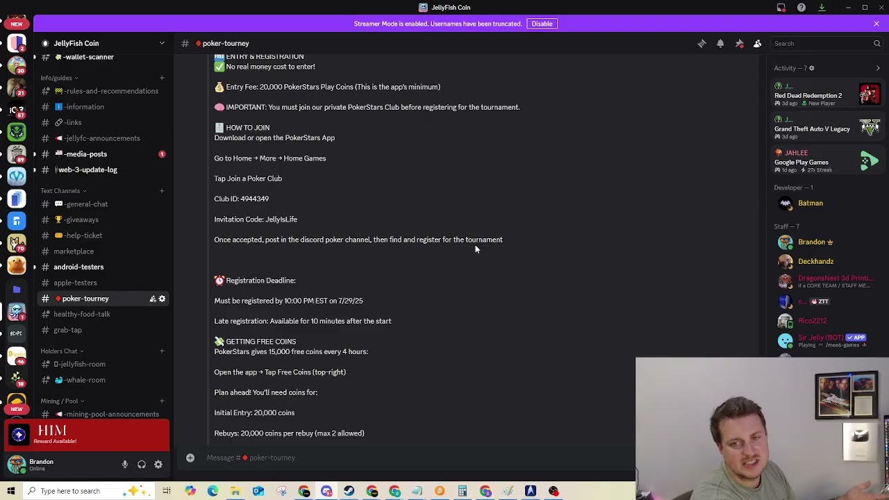 Weekly Free Poker Game Crypto Prizes + Nerdminers