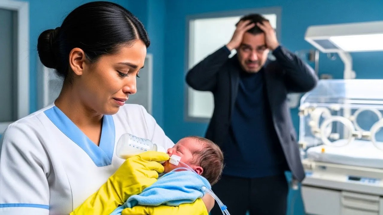 EL BEBÉ DEL MILLONARIO TENÍA 1 HORA DE VIDA, LA EMPLEADA HIZO LO IMPOSIBLE PARA SALVARLE LA VID