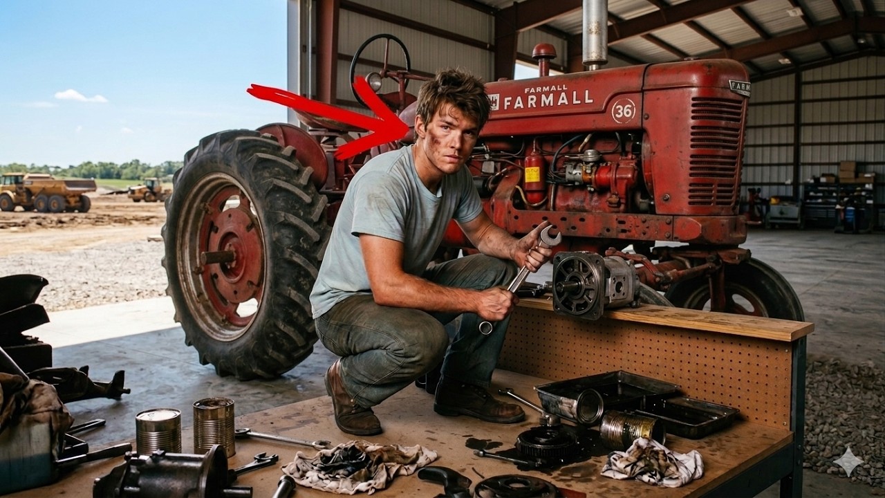Kicked Out at 17, He Bought an Old Farmall for $100 — What It Became Changed Everything