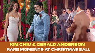 Kim Chiu & Gerald Anderson Unseen Moments Nagbeso Sa Christmas Ball