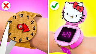 FUN AND GENIUS SCHOOL SUPPLY FROM CARBOARD🌈 Art Hacks by 123GO! GLOBAL screenshot 4