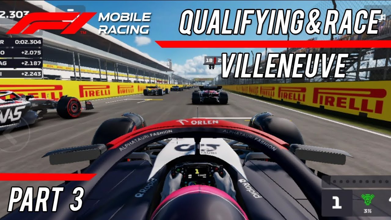 F1 MOBILE RACING QUALIFYING & RACE Gameplay [Android] - Part 3 - YouTube