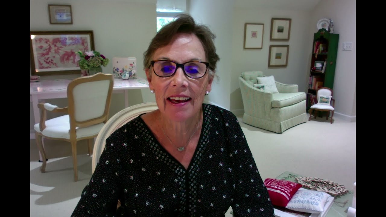 JBW Designs Flosstube #23- Hints for finishing new designs and a bit of