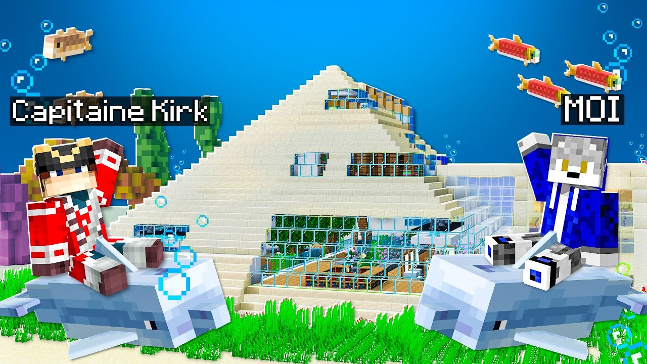 SURVIE SOUS MARIN AVEC LE CAPITAINE KIRK DANS MINECRAFT !! (#2