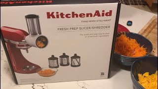 KitchenAid Fresh Prep Slicer/Shredder Attachment Demonstration