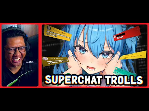 8 Minutes of Hololive TROLLED by SUPERCHATS Reaction