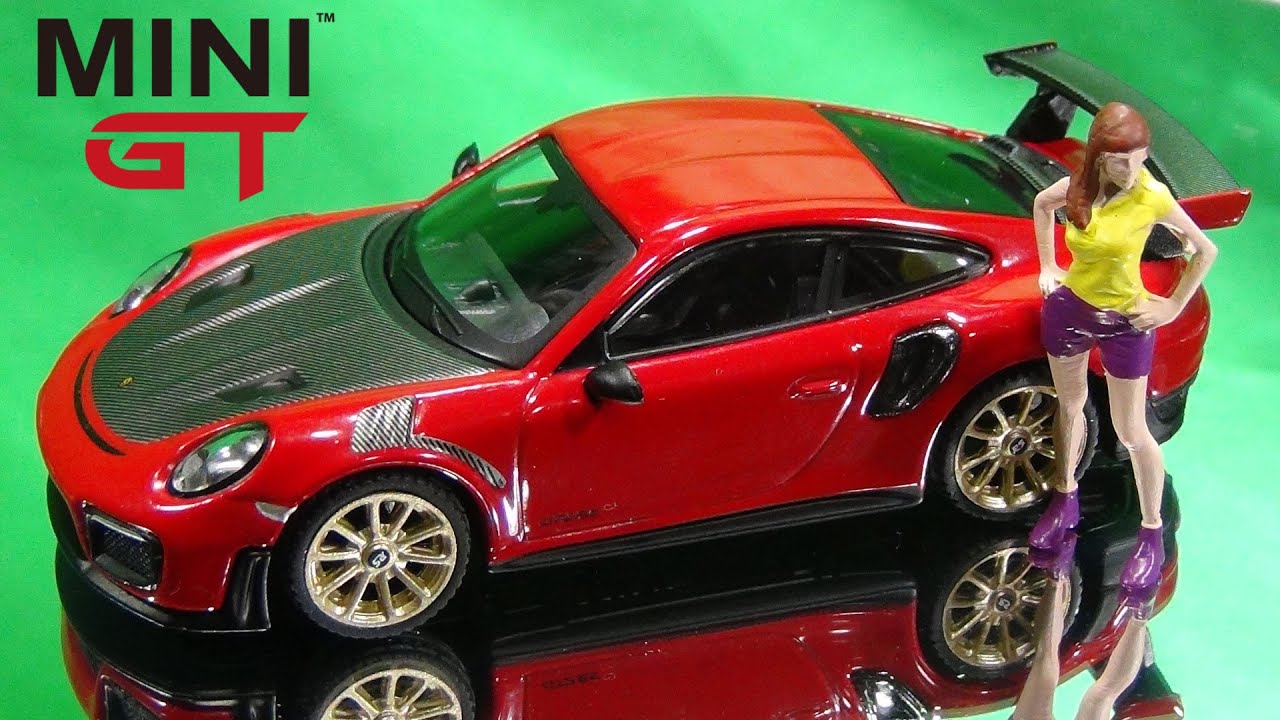 MINI GT 1/64 ポルシェ 911 (991) GT2 RS レッド 左ハンドル 台湾限定 