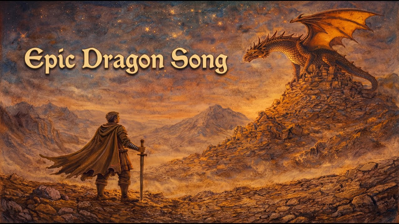 Echoes of the Mountain | Epic Fantasy Dragon Song