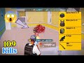 109 KILLS WORLD RECORD? 😱 PUBG MOBILE ERANGEL GAMEPLAY | INSANE PRO LEVEL 🔥