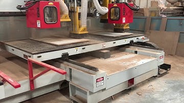 LIH WOEI wood working CNC machinery TWIN TABLE FOR 1600X2400 WORKING AREA-2