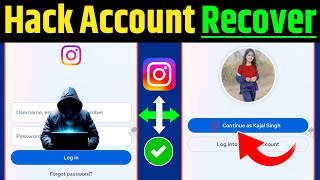 How to Recover Instagram Hacked account without Email and Phone number 2024 | Insta hack recover