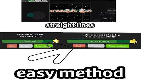 how to level up fast and make split line in blob.io (blob.io mobile)