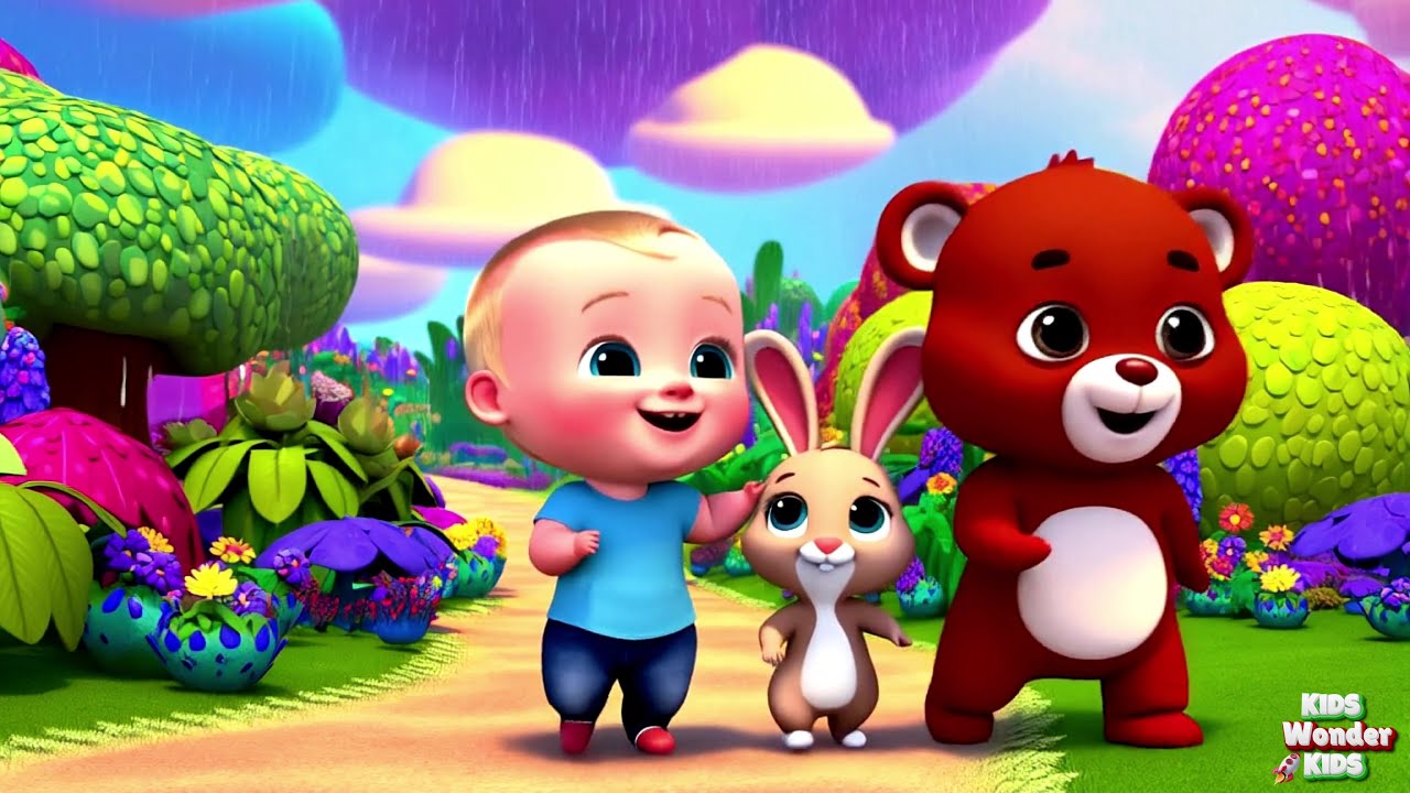 🌧️☔💧 Drip Drop Drip! Timmy the Boy's Rainy Day Puddle Jump Rhyme