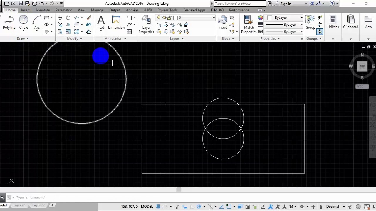 Bài 5 Các chế độ Snap, Grip, Ortho, trong hộp thoại Drafting setting