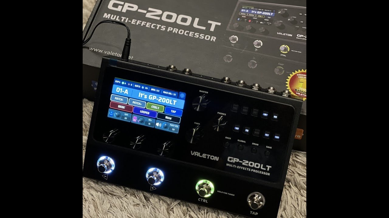 Unboxing Valeton GP 200LT Straight From Delivery - YouTube