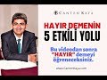 HAYIR DEMENİN 5 ETKİLİ YOLU | Canten Kaya