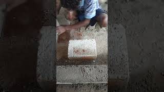 Solid block easy cutting methods | #construction #shortsfeed #cement (@Jaibuilders149 #shorts