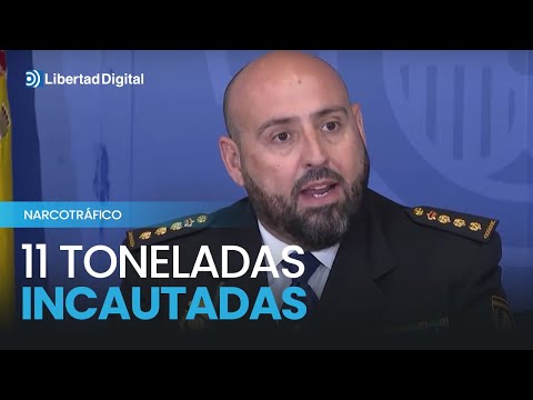 El mayor golpe contra el narcotráfico en España: 11 toneladas incautadas