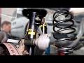 Replaced shock absorbers and springs — the car feels like new again
