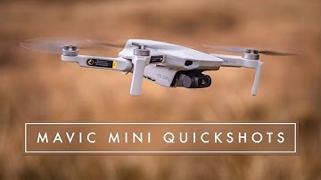 PRO DRONE CINEMATOGRAPHY WITH MAVIC MINI QUICKSHOTS!
