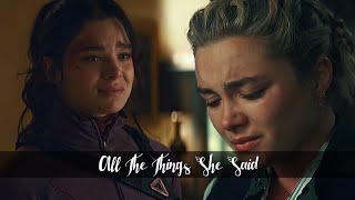 Kate Bishop & Yelena Belova | All The Things She Said