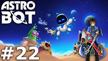 Astro Bot 100% PS5 Playthrough with Chaos Part 22: Sick Volcanoes and Spooky Lands