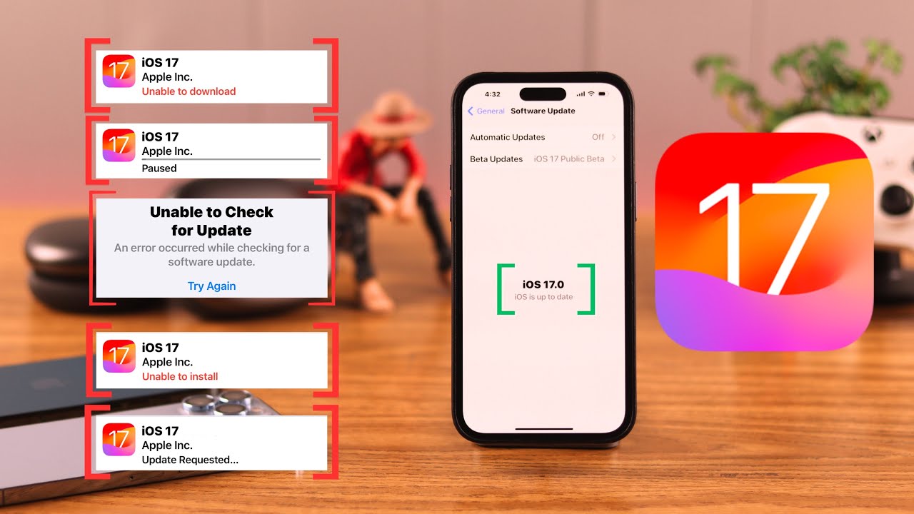 IOS 17 Unable to Install Update on iPhone Here the Fix