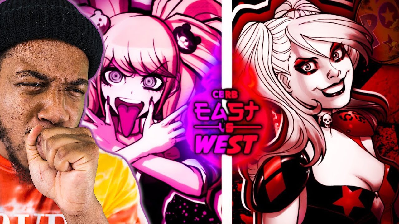 Джунко Эношима против Харли Квинн — рэп-баттл! РЕАКЦИЯ @swizkii