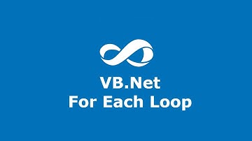 Lesson 12 VB.Net For Each Loop