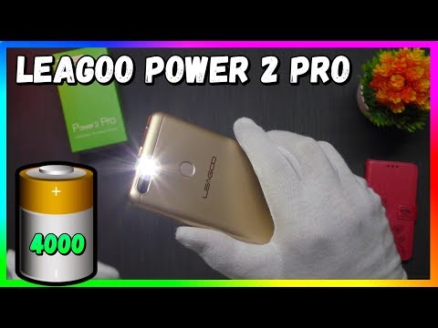 🔋 Smartphone Leagoo Power 2 Pro is the Public sector with a bigger Battery