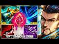 Wild Rift China Top 1 Yasuo - They Let Chinese Yasuo Scale… Big Mistake