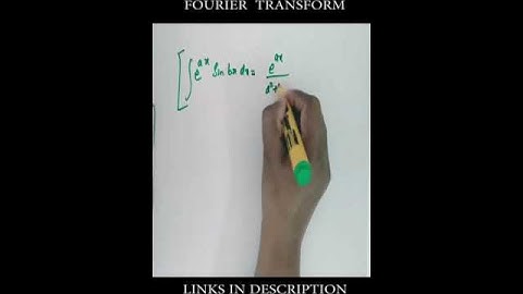 Fourier Transform / Find the Fourier Sine Transform of f(x) = e^(-3x)+e^(-4x) - I