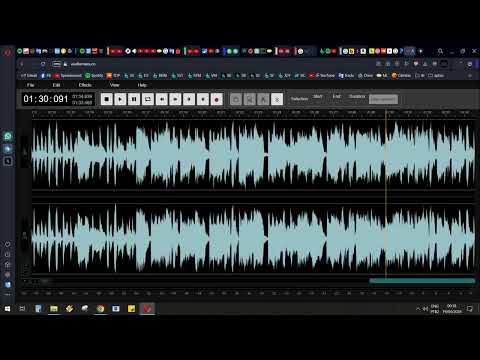 Normalizar (Master), Cortar, Dar Fade Out, Exportar para WAV - Usando o AUDIOMASS