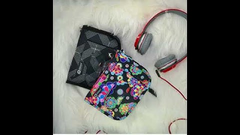 Geo and Cora OmniPod Plus Diabetes Supply Bags