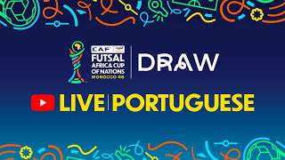 Afcon Futsal Draw (portuguese)