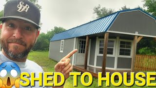 REPO Shed To House - You Won't Believe What I Found Inside One