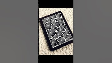 You will amazed by end 💓✨ zentangle pattern