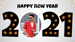 2021 - Happy New year Editing in 1 - Minute - PicsArt🔥 screenshot 1