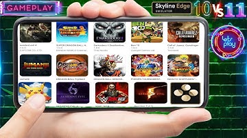 All Gameplays Tested IN Skyline Edge 10&11 EMULATOR ON ANDROID | Snapdragon855+