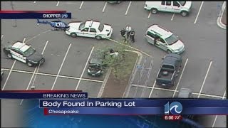 Woman's body found in car parked at Chesapeake Wal-Mart