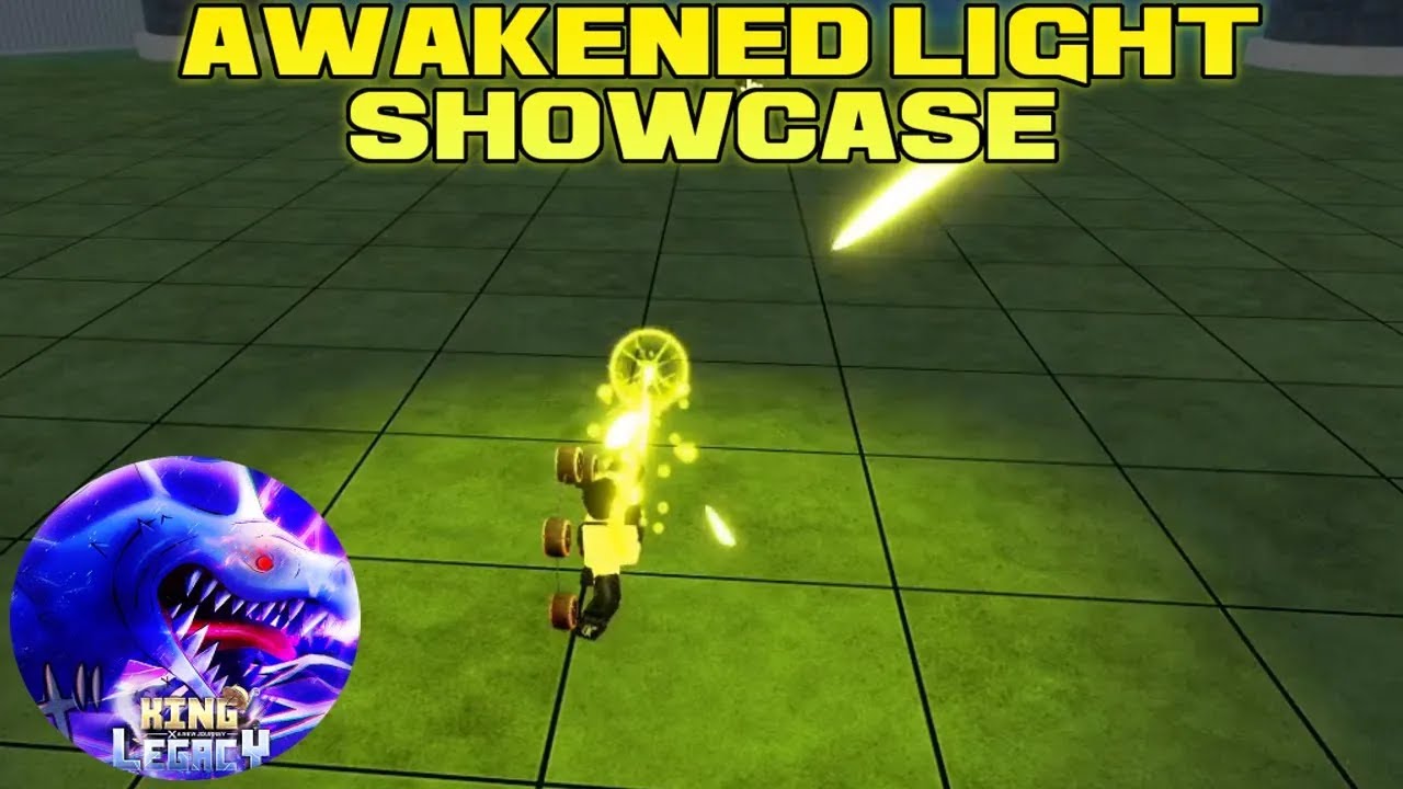 UPDATE 4☀️⚫] King Legacy Code: HYDRAGLYPHICS Showcase Awaken Light #l