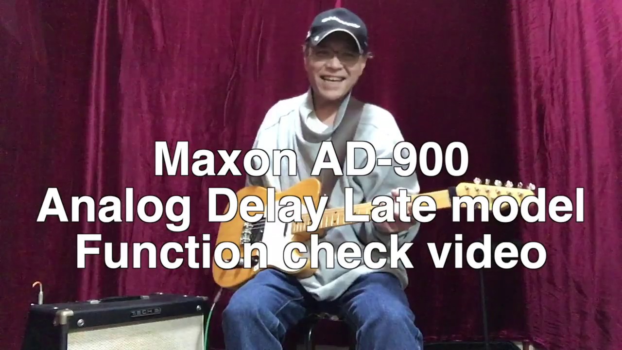 Maxon AD-900 Late model Function check video