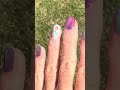 Magnetic Spring Flower Nail Art